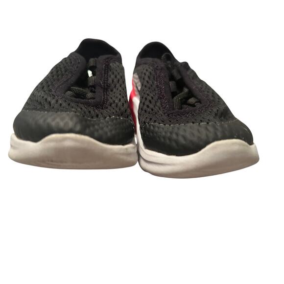 GUC Nike Kid's Sneakers Black/White/Pink Toddler Size 5C - Picture 3 of 6